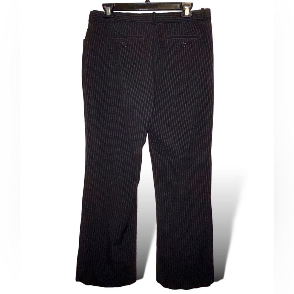 Worthington • Dress Pants, Slacks, Black with White Pinstripes, Straight, 10P - Picture 2 of 10